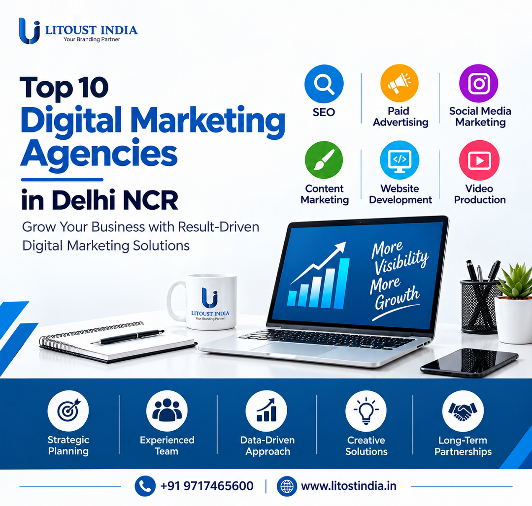 Top 10 Digital Marketing Agencies in Delhi NCR